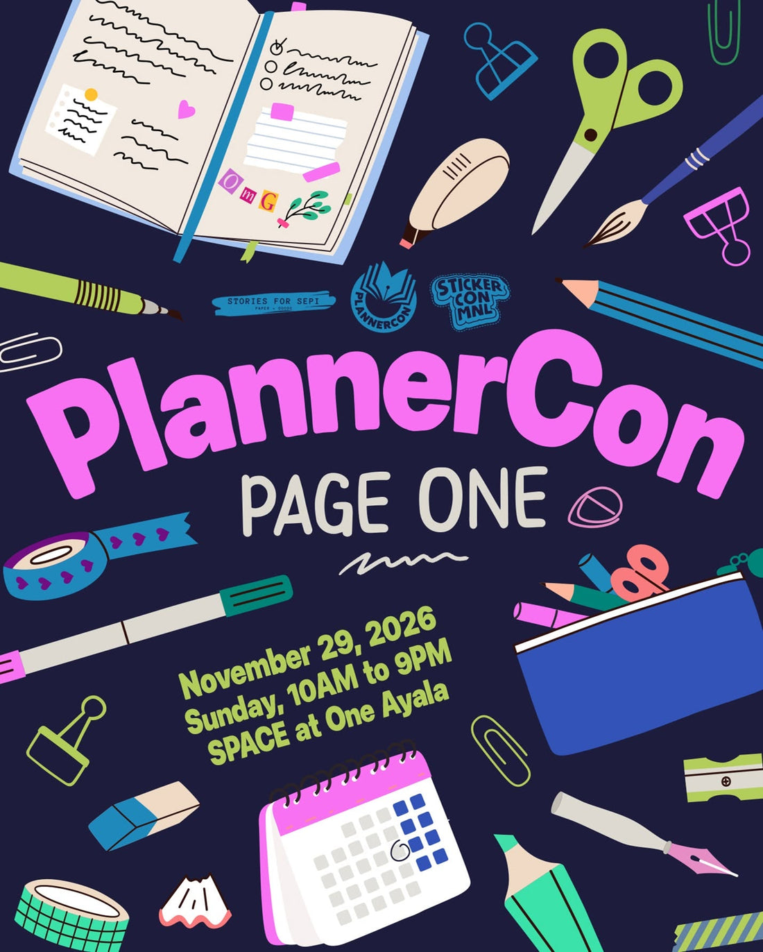 PlannerCon Page One