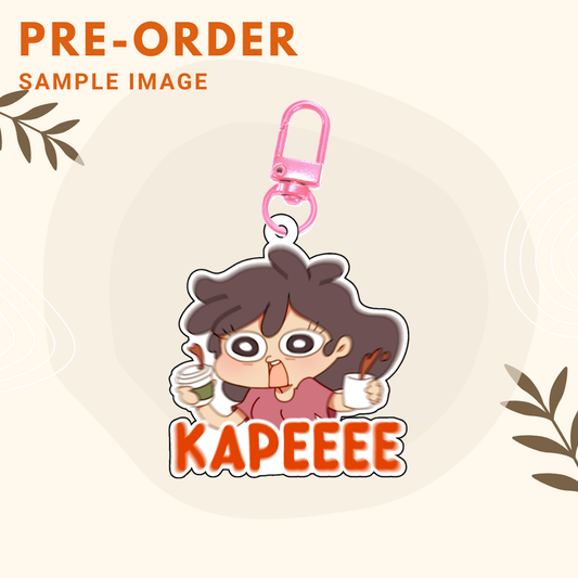 Kape | Beby Acrylic Keychain