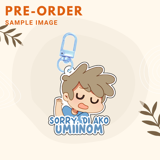 Di Ako Umiinom | Boyey Acrylic Keychain
