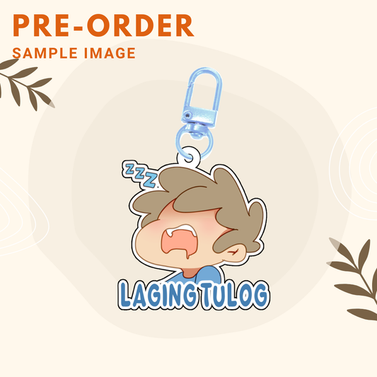 Laging Tulog | Boyey Acrylic Keychain