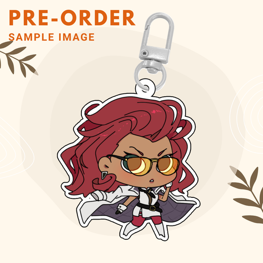 C. Viper | Street Fighter 6 Acrylic Keychain