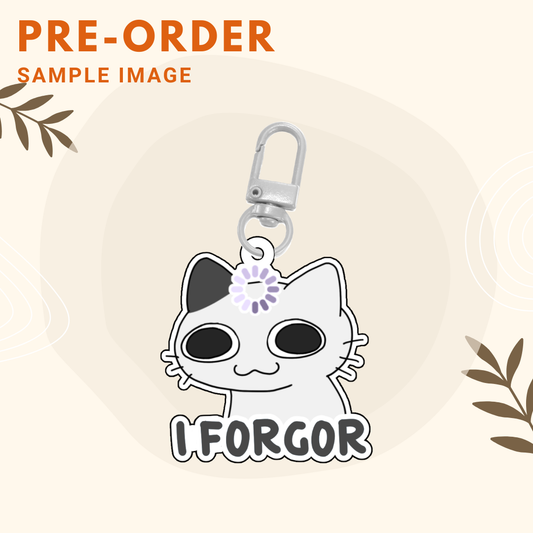 I Forgor | Paksiw Acrylic Keychain