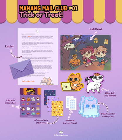 Manang Mail Club #01: Trick or Treat!